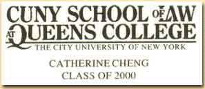 Catherine's Law School Business Card